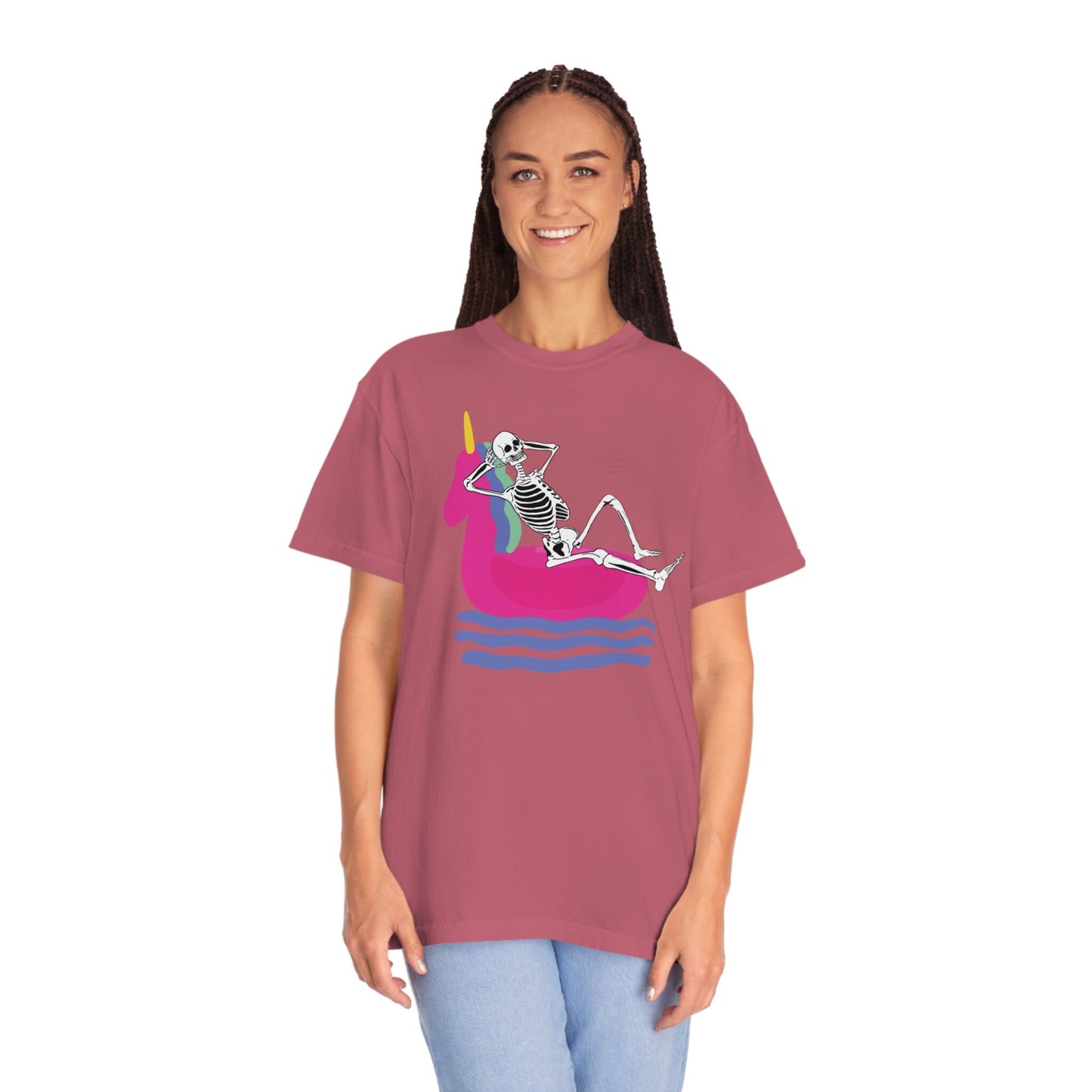 The Beach Bum Skeleton Shirt, Gift This Relaxing Shirt To Your Favorite Poolgoers!