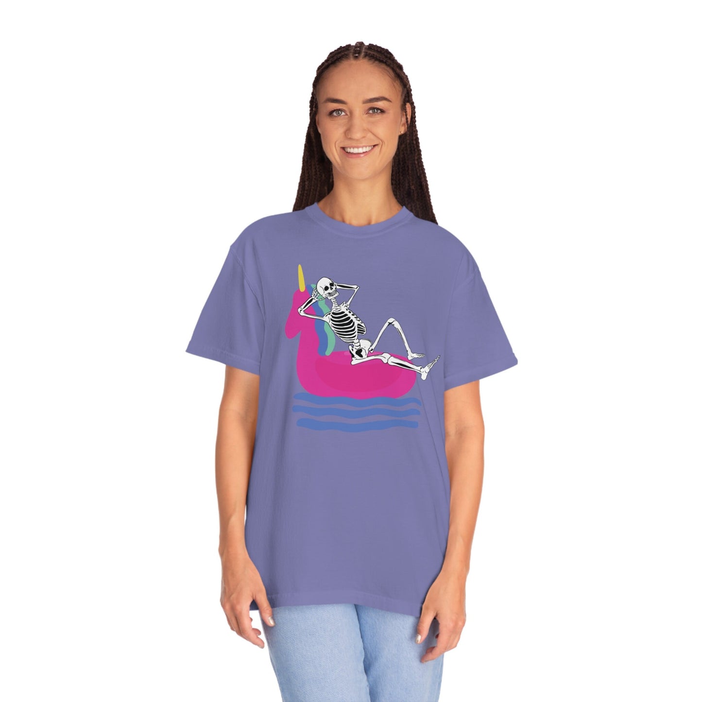 The Beach Bum Skeleton Shirt, Gift This Relaxing Shirt To Your Favorite Poolgoers!