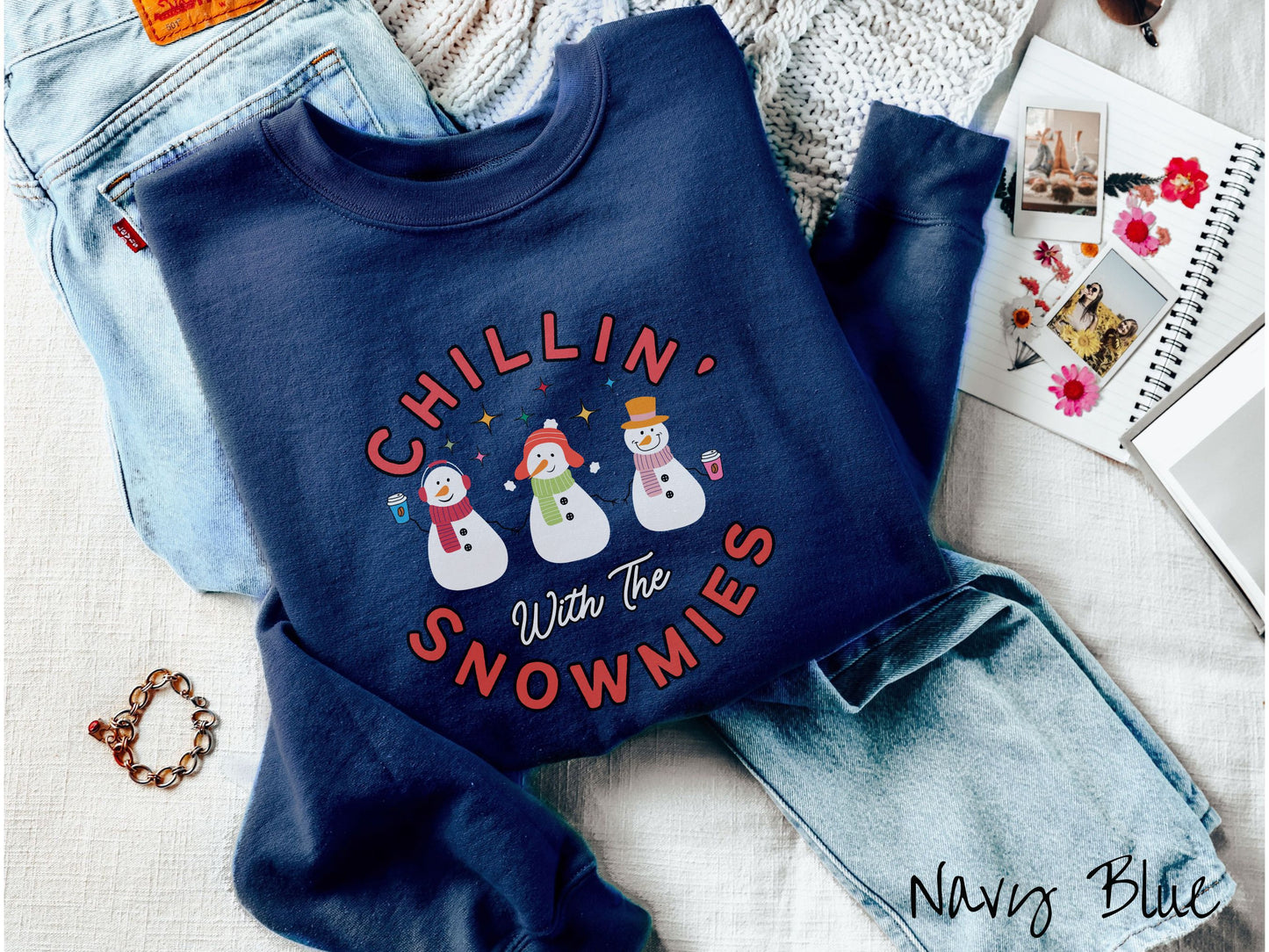 Snowman Coffee Sweatshirt, Cozy Christmas Coffee Sweater, Snowmies Shirt, Retro Funny Christmas Sweater, Ugly Christmas Vintage