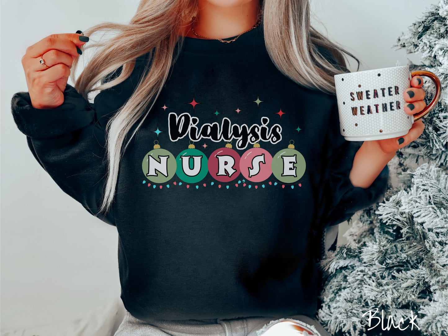 Christmas Dialysis Nurse Shirt, Nursing Festive Sweater, Cozy Holiday Dialysis shirt, Dialysis Nurse Gift, Gift for Nurses, Nurse Sweater