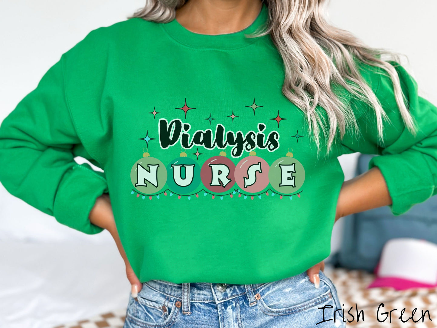 Christmas Dialysis Nurse Shirt, Nursing Festive Sweater, Cozy Holiday Dialysis shirt, Dialysis Nurse Gift, Gift for Nurses, Nurse Sweater