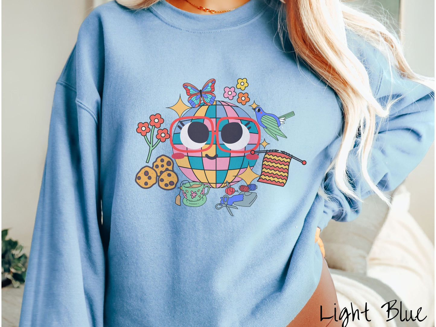 Retro Grandma Burst Sweatshirt, Gift for Meemaw