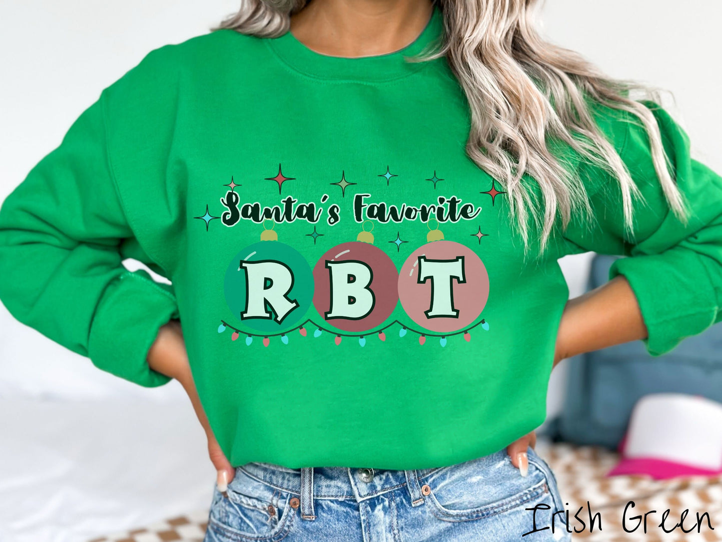 Christmas RBT Shirt, ABA Festive Cozy Sweater, Cozy Behavior Analyst Tee, Holiday Behavior Shirt, bcba Gift, Santa's Favorite BCBA