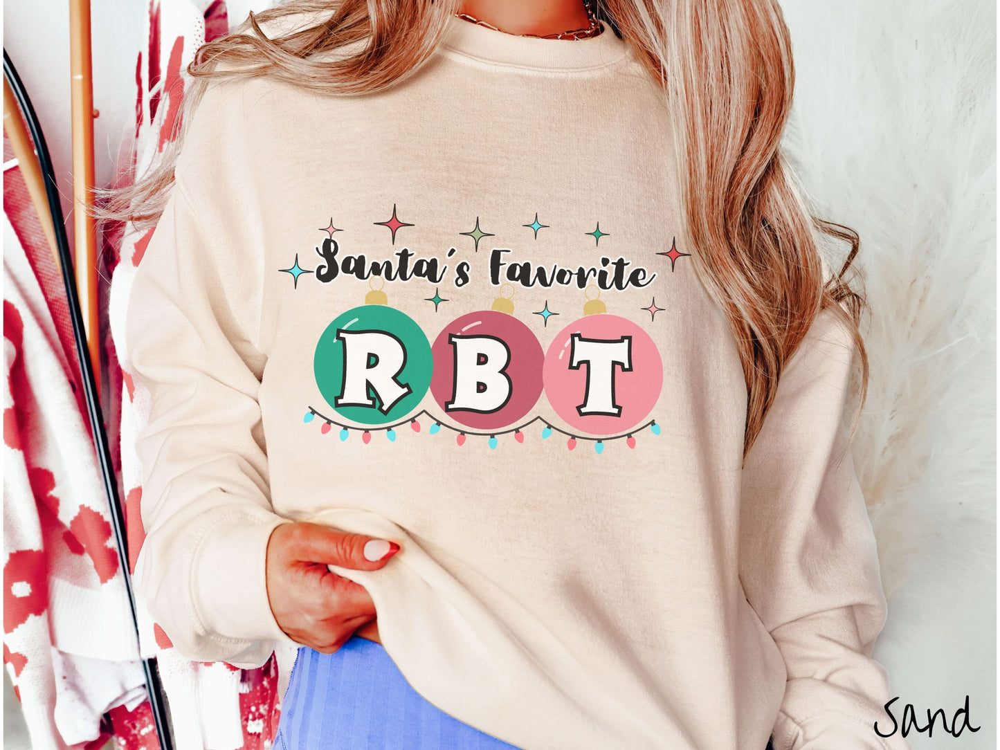 Christmas RBT Shirt, ABA Festive Cozy Sweater, Cozy Behavior Analyst Tee, Holiday Behavior Shirt, bcba Gift, Santa's Favorite BCBA