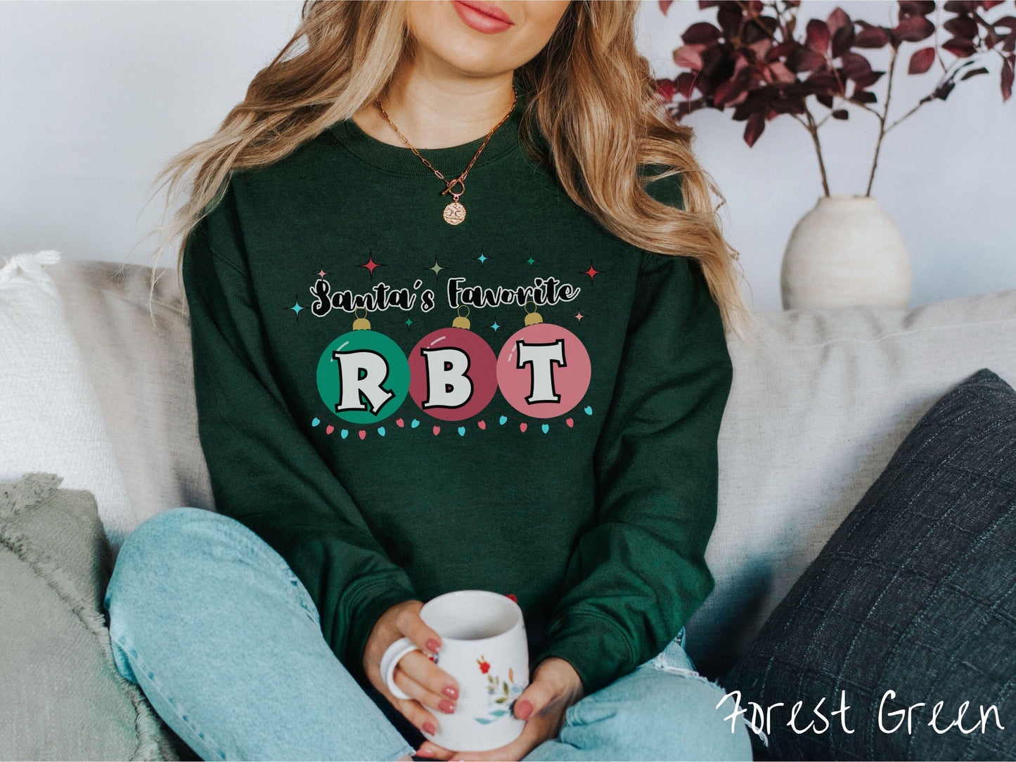 Christmas RBT Shirt, ABA Festive Cozy Sweater, Cozy Behavior Analyst Tee, Holiday Behavior Shirt, bcba Gift, Santa's Favorite BCBA