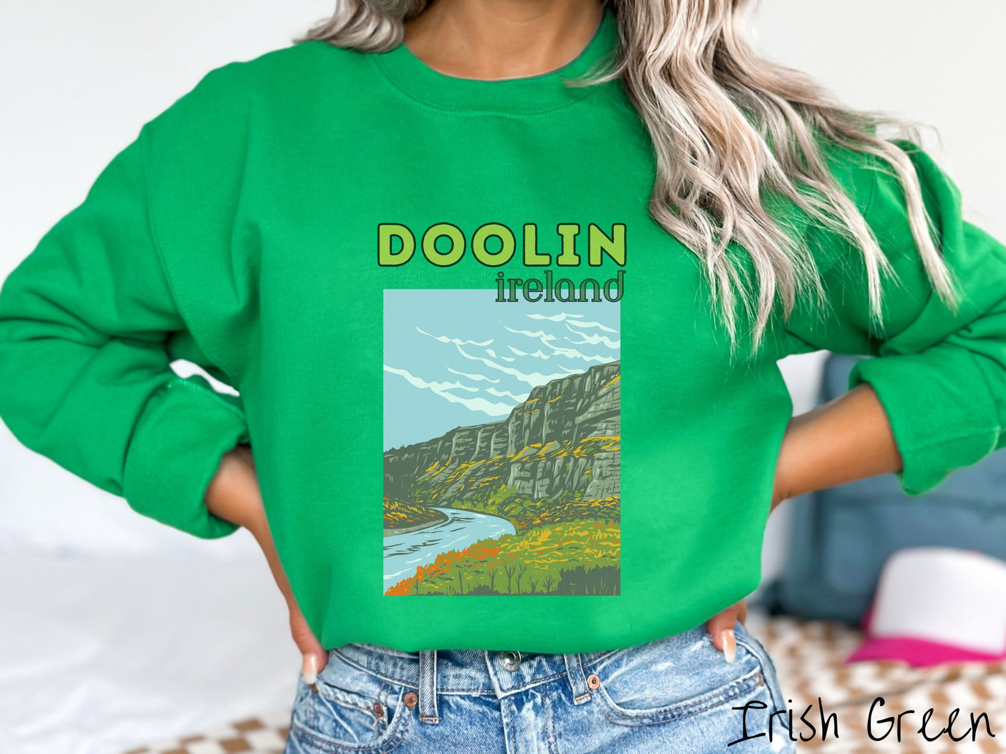 The Doolin Ireland Sweatshirt, Gift This Irish European Vacation Sweatshirt!