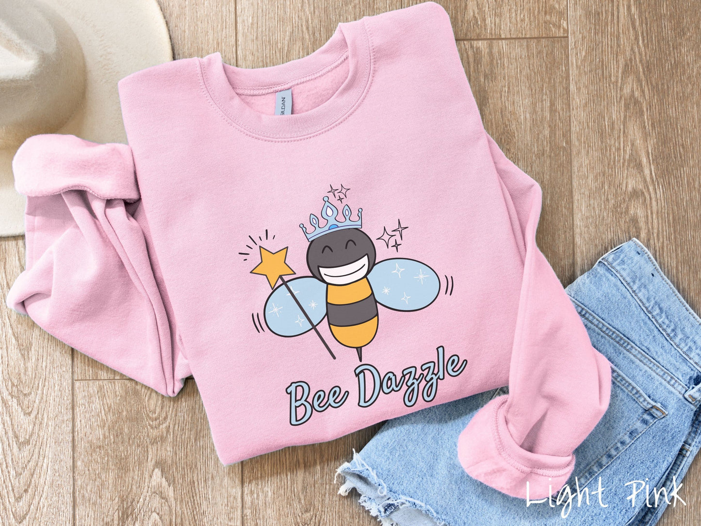 The Bee Dazzle Sweatshirt, Gift this Funny Bedazzled Beekeeping Sweater to your Pun-Loving Friends!