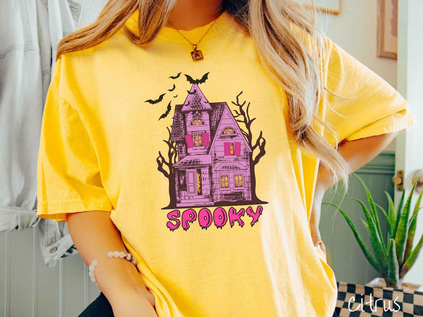 The Spooky Haunted House Shirt, Haunted Shirt, Gift This Cute Scary Shirt to Your Haunted Homies This Fall!