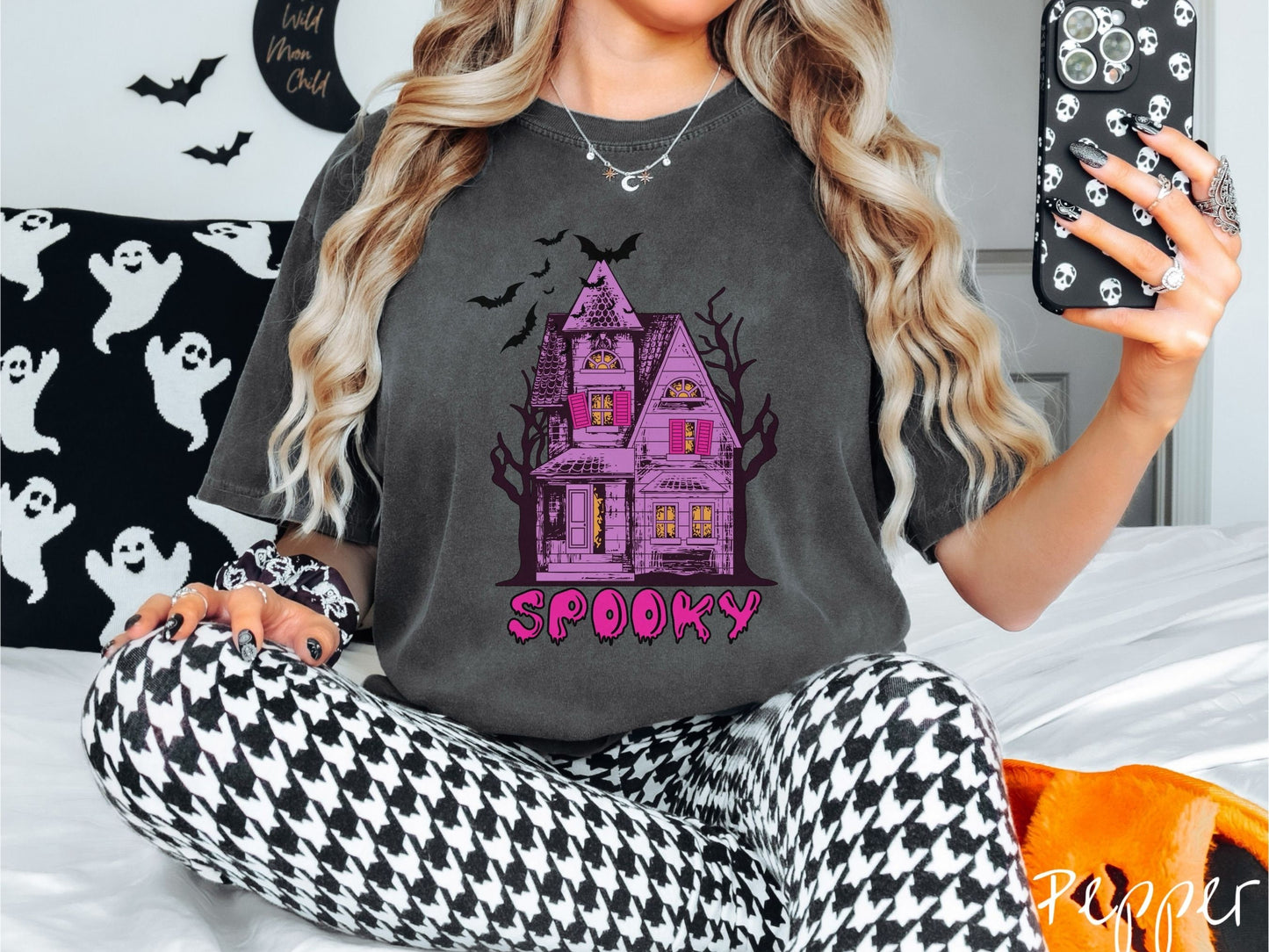 The Spooky Haunted House Shirt, Haunted Shirt, Gift This Cute Scary Shirt to Your Haunted Homies This Fall!