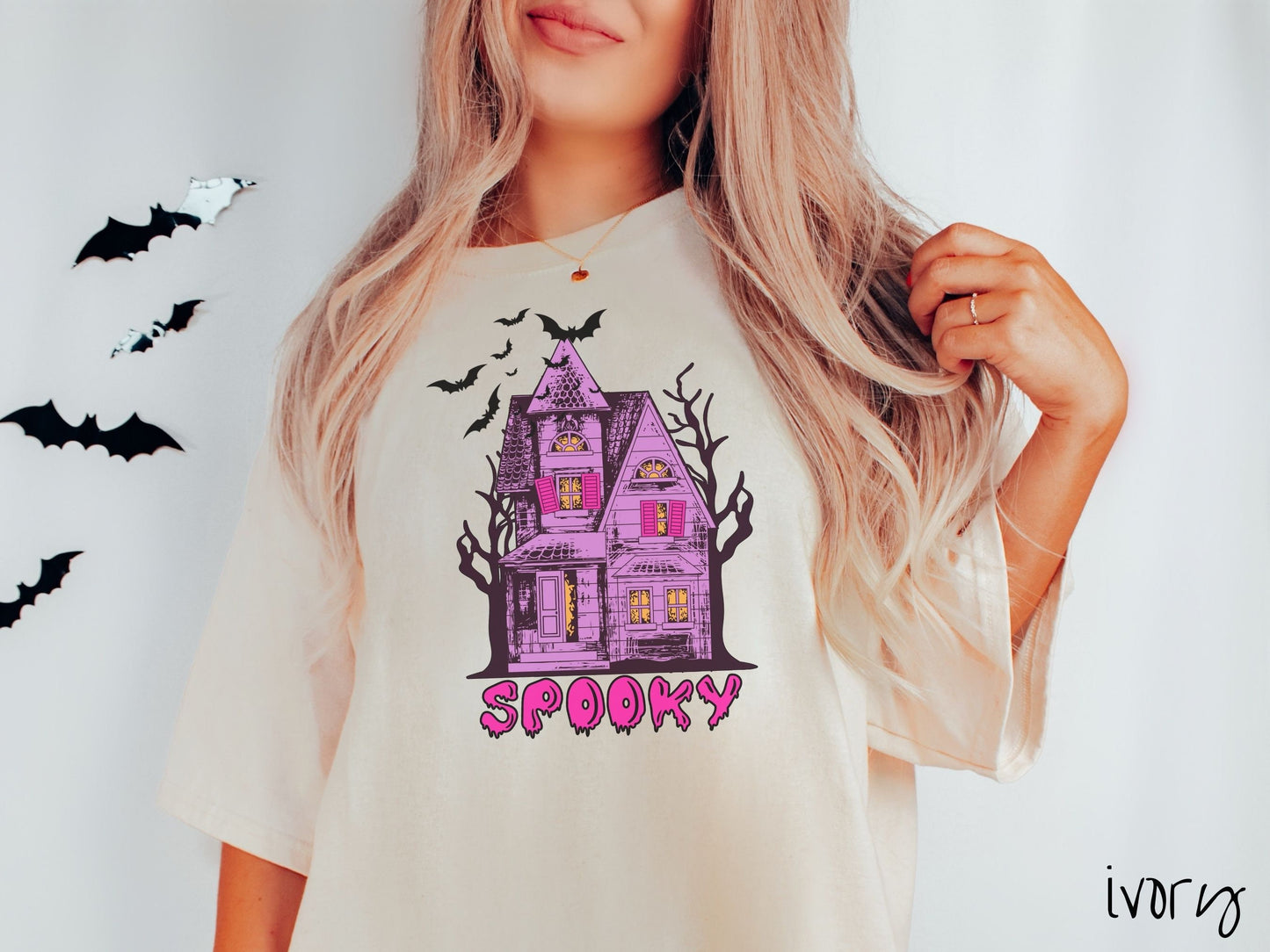 The Spooky Haunted House Shirt, Haunted Shirt, Gift This Cute Scary Shirt to Your Haunted Homies This Fall!