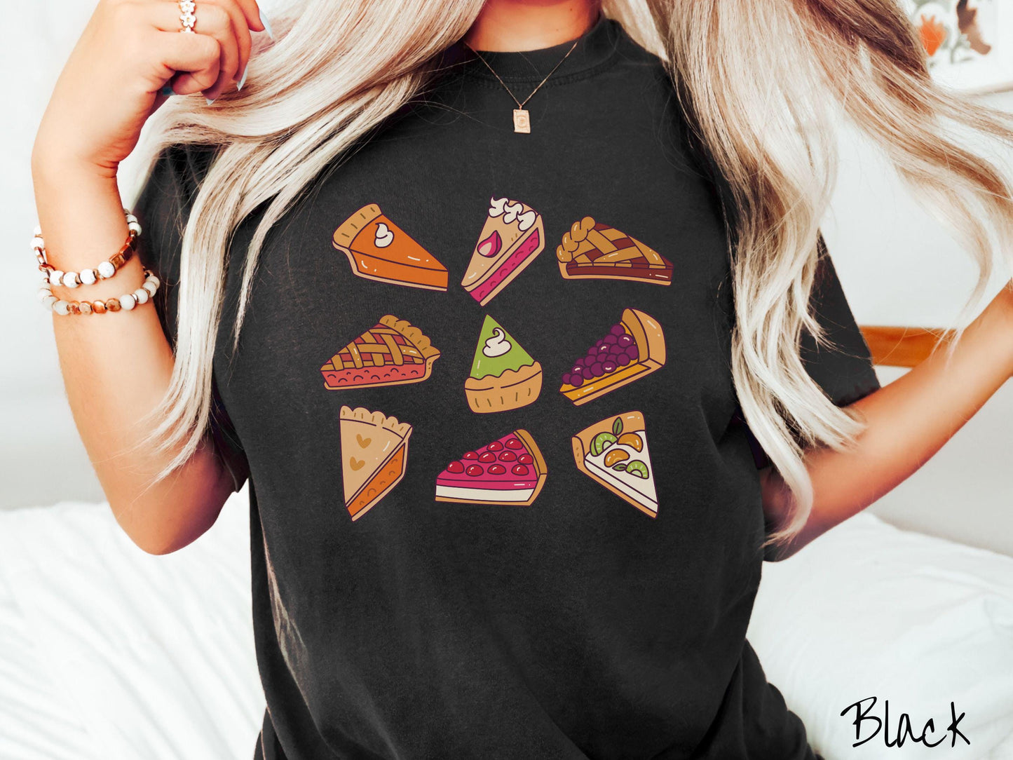 Comfort Colors Shirt, Pie Thanksgiving Shirt, Pie Grid, Pieces of Pie Shirt, Thanksgiving Pie Shirt, Pumpkin Pie, Pecan Pie Shirt