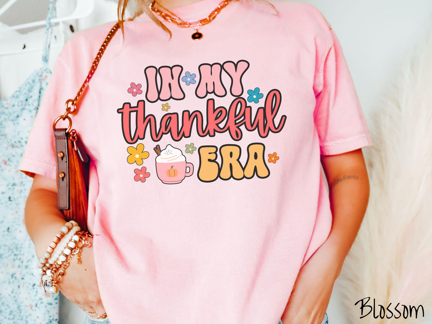 Comfort Colors Shirt, Thanksgiving Shirt, Era Shirt, In My Thankful Era Shirt, Thankful Shirt, Thanksgiving Era Shirt, Fall Era Shirt