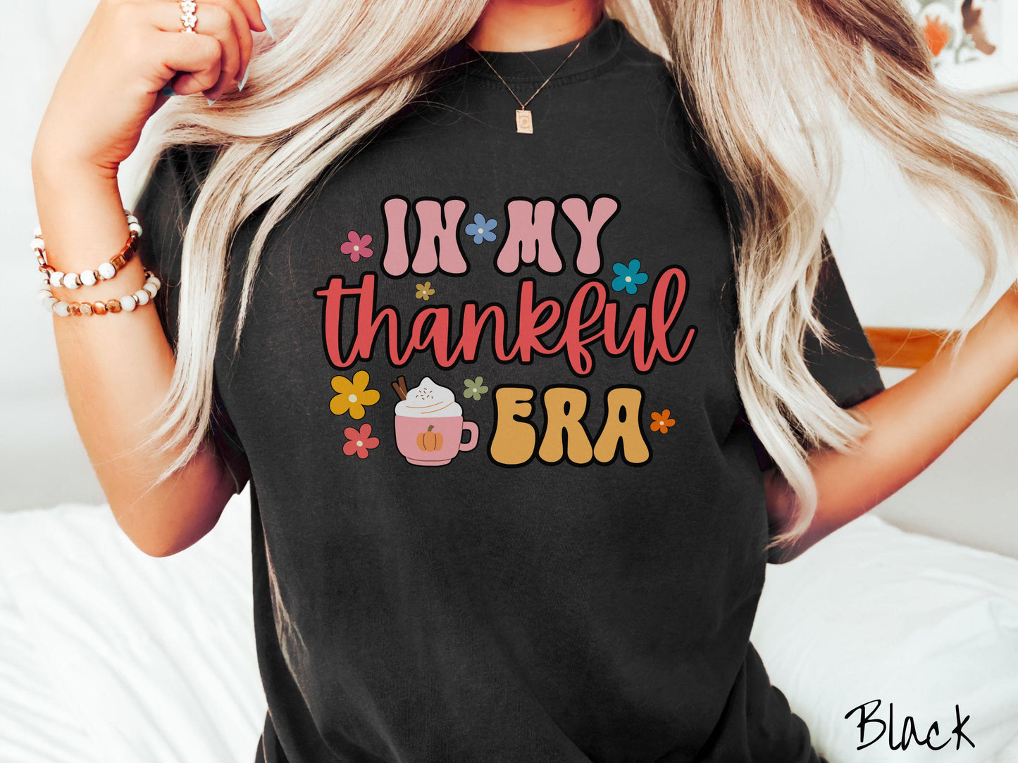 Comfort Colors Shirt, Thanksgiving Shirt, Era Shirt, In My Thankful Era Shirt, Thankful Shirt, Thanksgiving Era Shirt, Fall Era Shirt