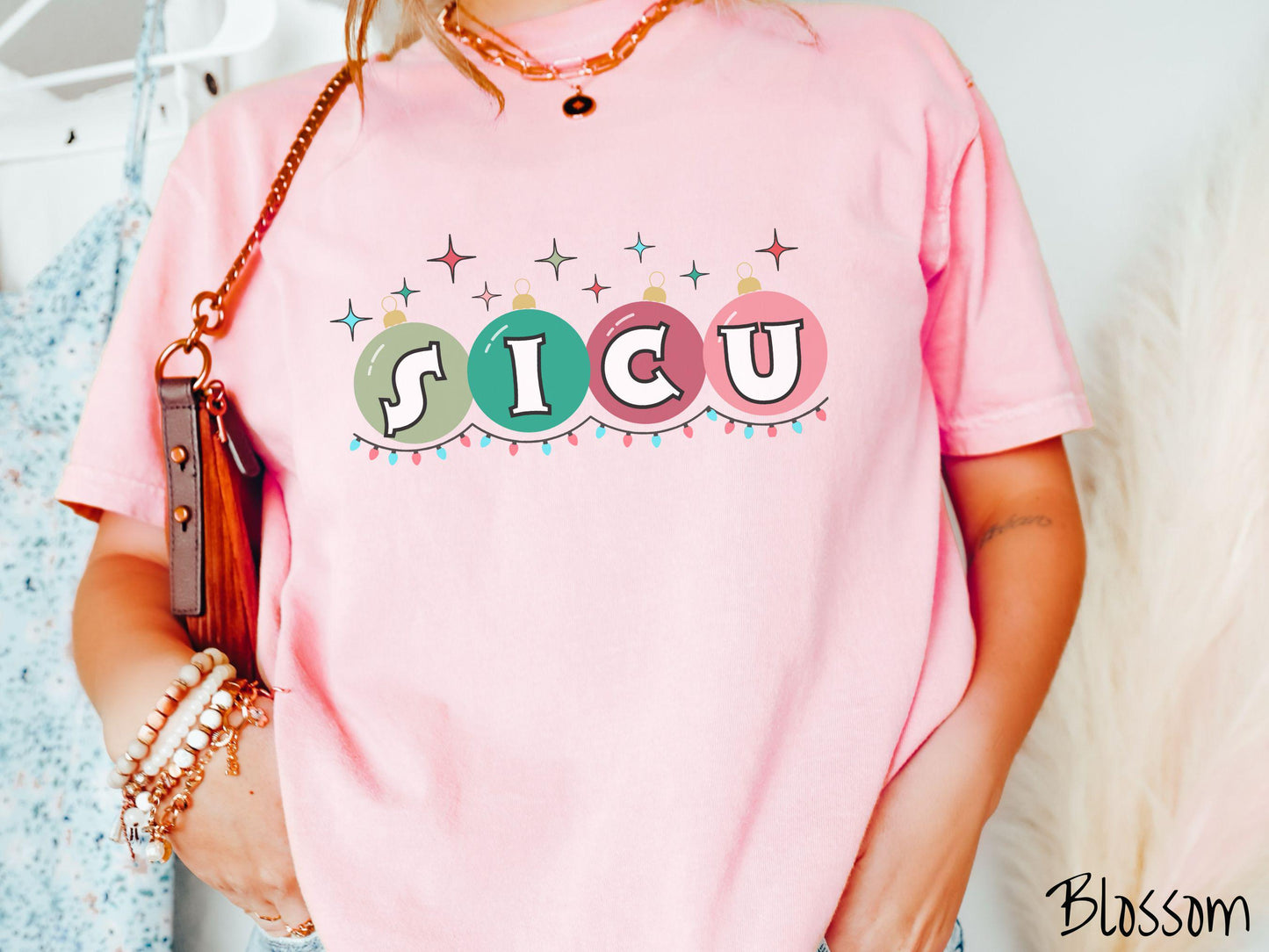 SICU Christmas Shirt, sicu Shirt, Surgical Nurse Holiday, ICU Festive Tee, Intensive Care Christmas, SICU Gift
