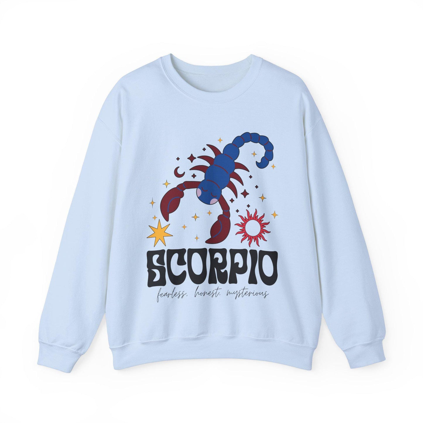 A size guide for Gildan 18000 sweatshirts. For the regular relaxed fit, choose your go-to size. For the trendy, oversized look, order 2 sizes up from your normal size.
