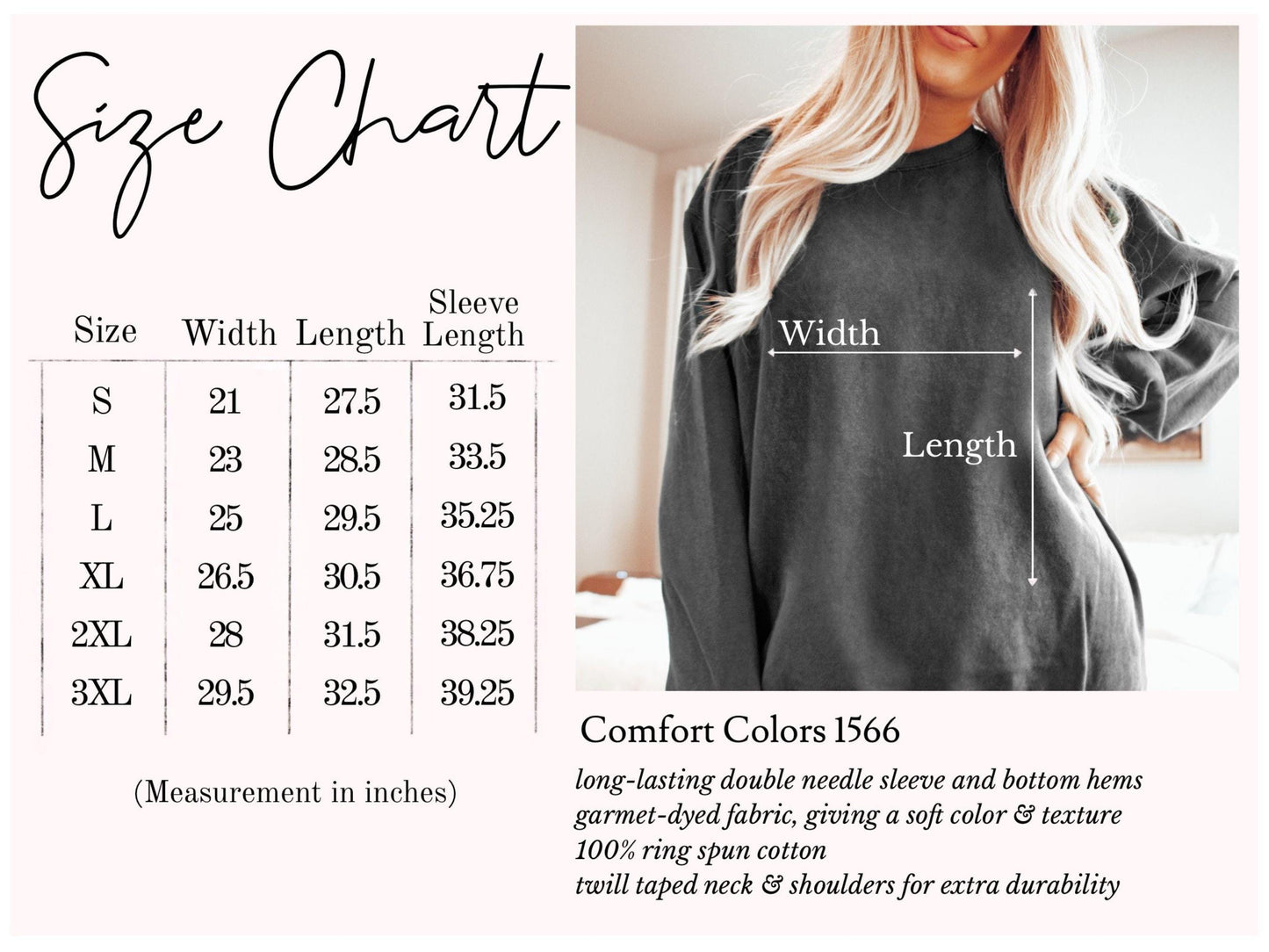A size guide for Gildan 18000 sweatshirts. For the regular relaxed fit, choose your go-to size. For the trendy, oversized look, order 2 sizes up from your normal size.