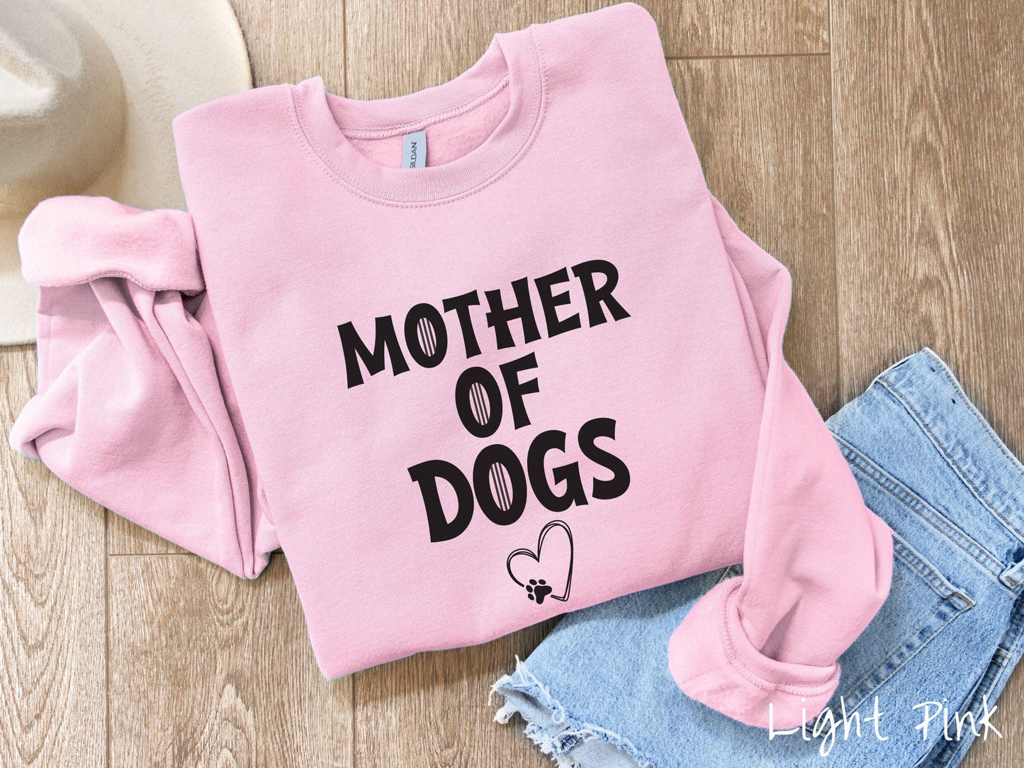 The Mother of Dogs Gildan Sweatshirt, Gift This Motherly Dog Sweatshirt to the Dog Loving Mama in Your Life!