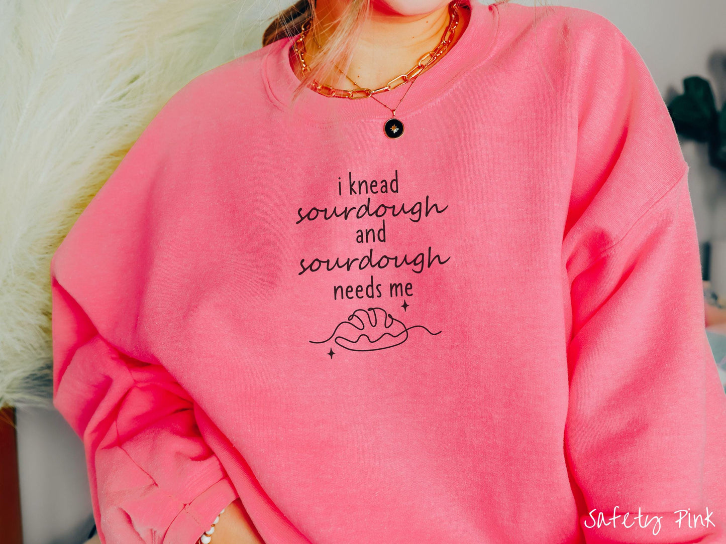 The I Knead Sourdough and Sourdough Needs Me Sweatshirt, Baked Goods Sweater, Foodie Gift, Pun Shirt, Sourdough Starter, Minimalistic