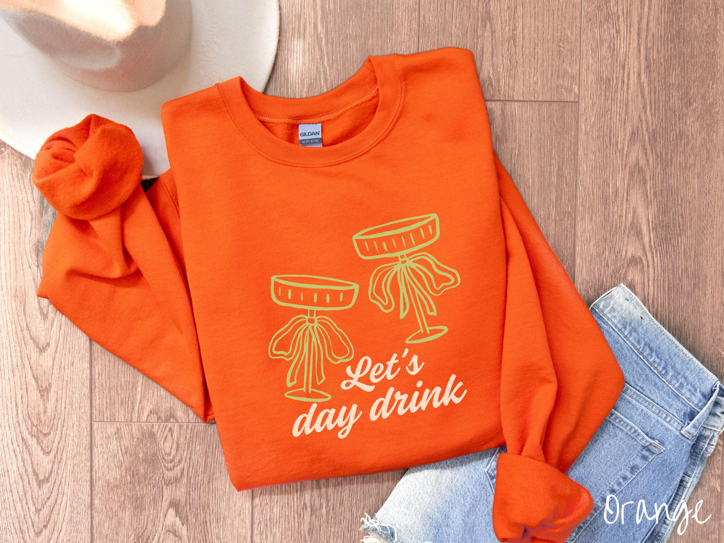 Let's Day Drink St Patrick's Day Sweatshirt, Girly Espresso Martinis Sweater, Coquette Preppy St Patty's Day Tee, College Sweatshirt