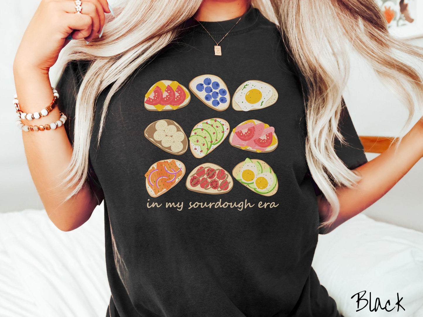 In My Sourdough Era Toast Comfort Colors Shirt, Breakfast Toast, Food Shirt, Bread Maker Gift T-Shirt, Funny Baking Tee, Punny Shirt