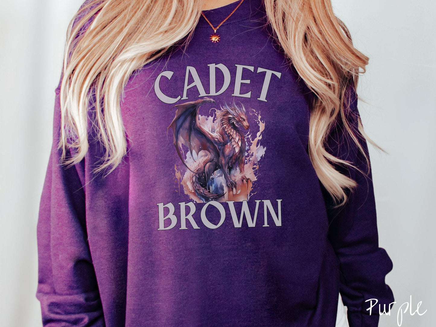 The Custom Dragon Cadets Sweatshirt, Personalized Fantasy Book Tee, Romantasy Gift T-Shirt, Bookish Dragon Tee, Bachelorette