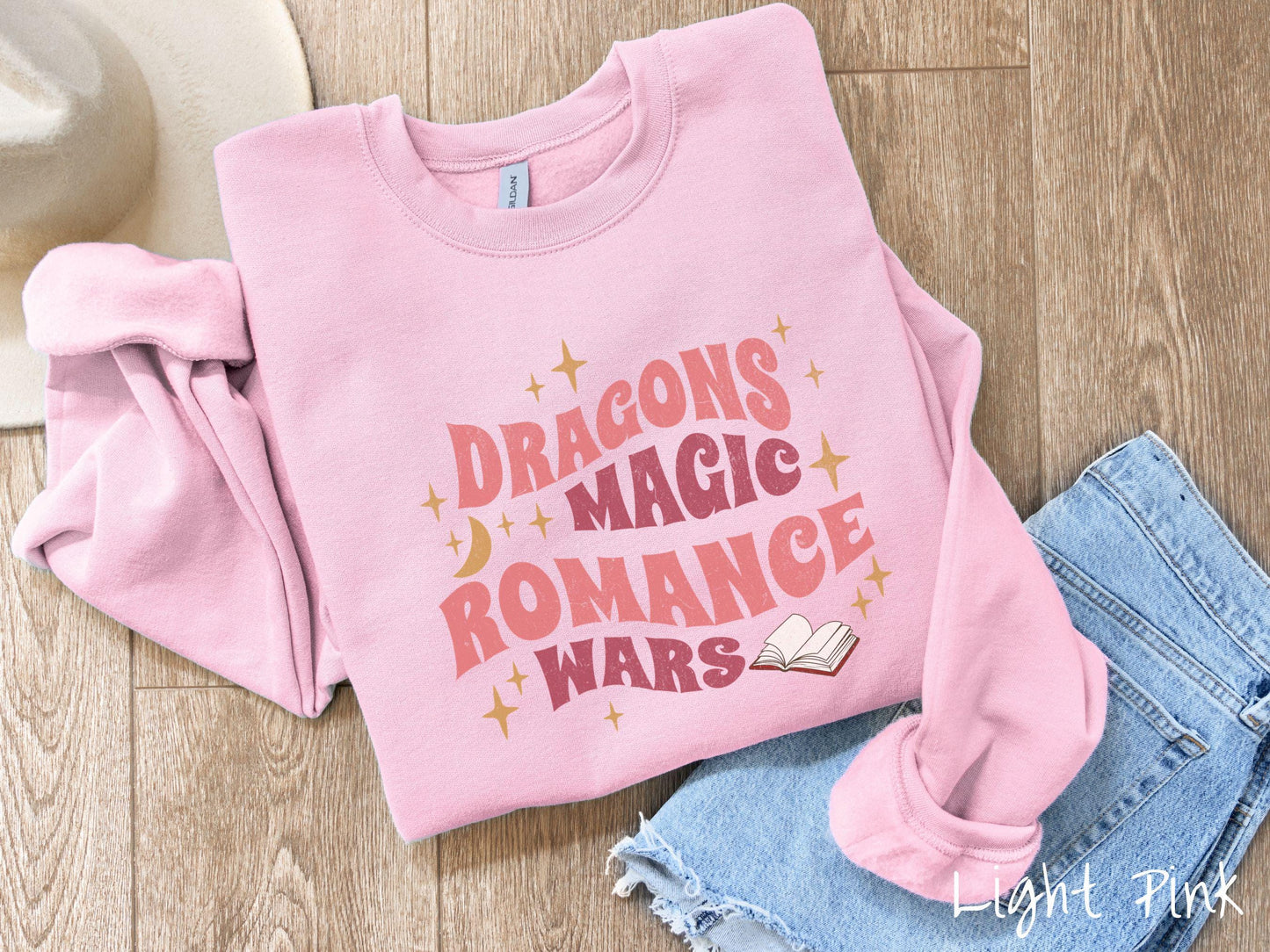 The Dragons Magic Romance Wars Sweatshirt, Fantasy Book Tee, Romantasy Gift T-Shirt, Bookish Dragon Tee, Dragon Pun Tee