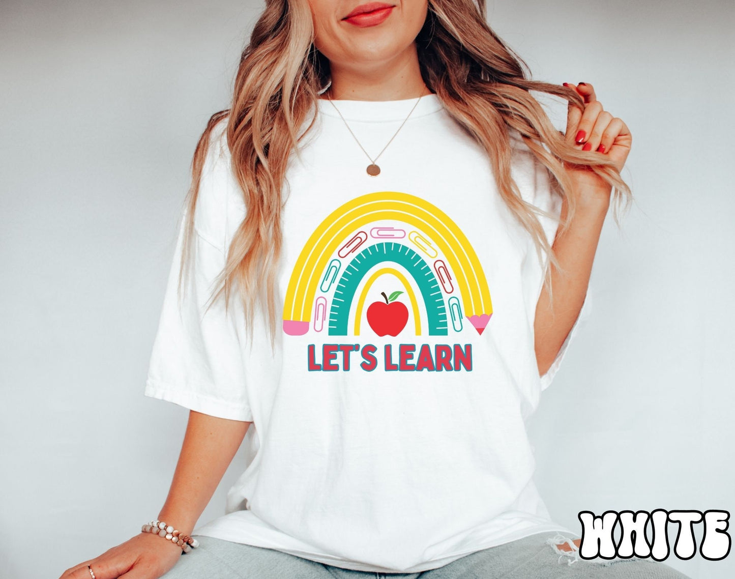 The Let's Learn Teacher Shirt, Gift This to Your Favorite Difference Maker!