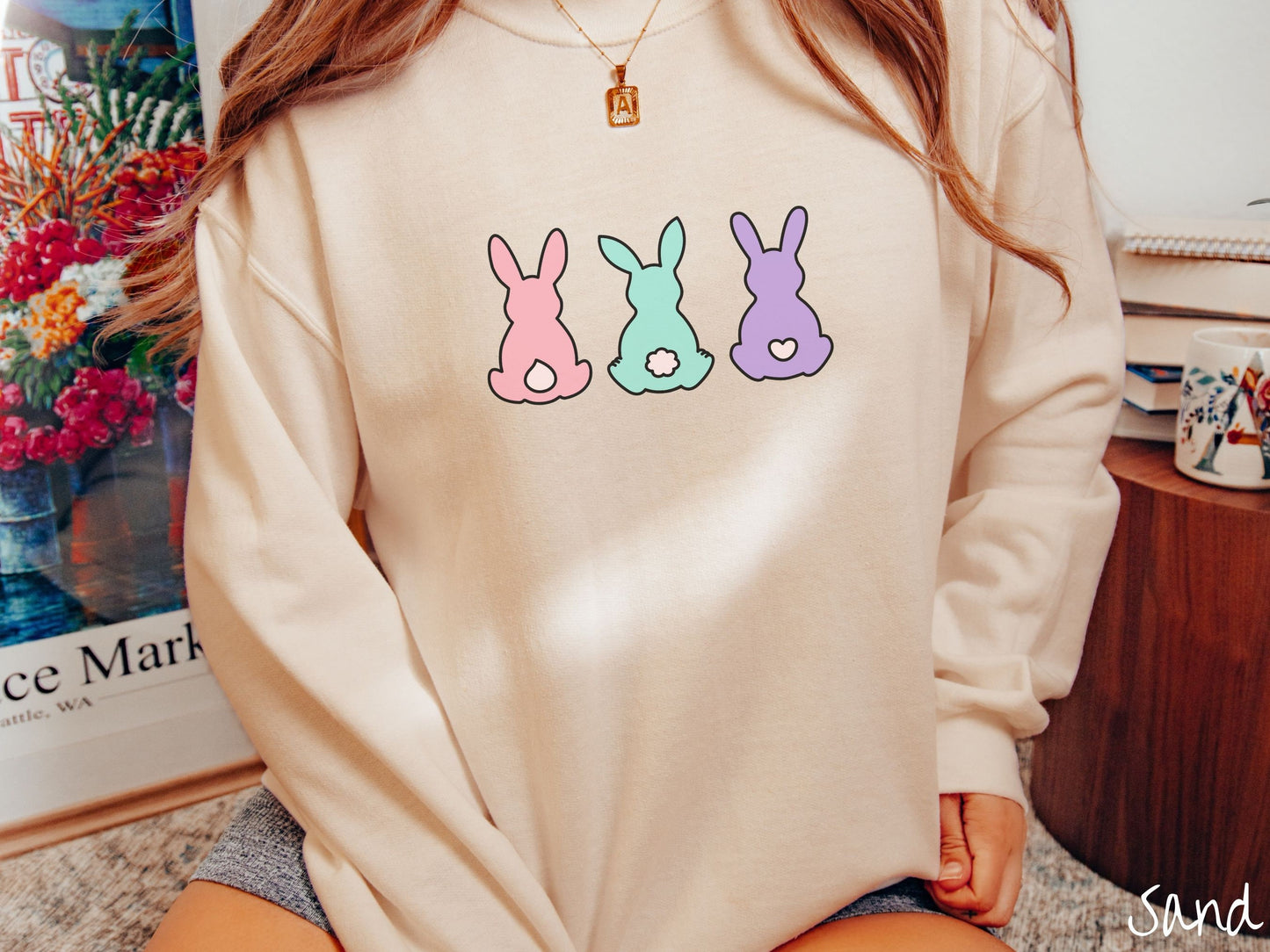 The Cute Easter Bunny Butts Sweatshirt, Gift this Sweater to your Homies Who Got your Back!