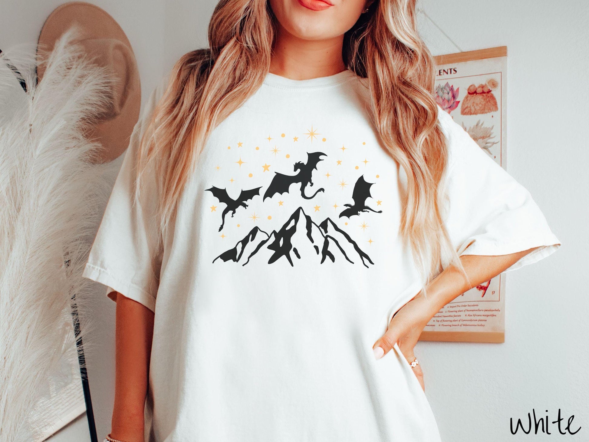 The Black Dragons Comfort Colors Shirt, Fantasy Book Tee, Romantasy Gift T-Shirt, Bookish Dragon Tee, Fantasy World Tee