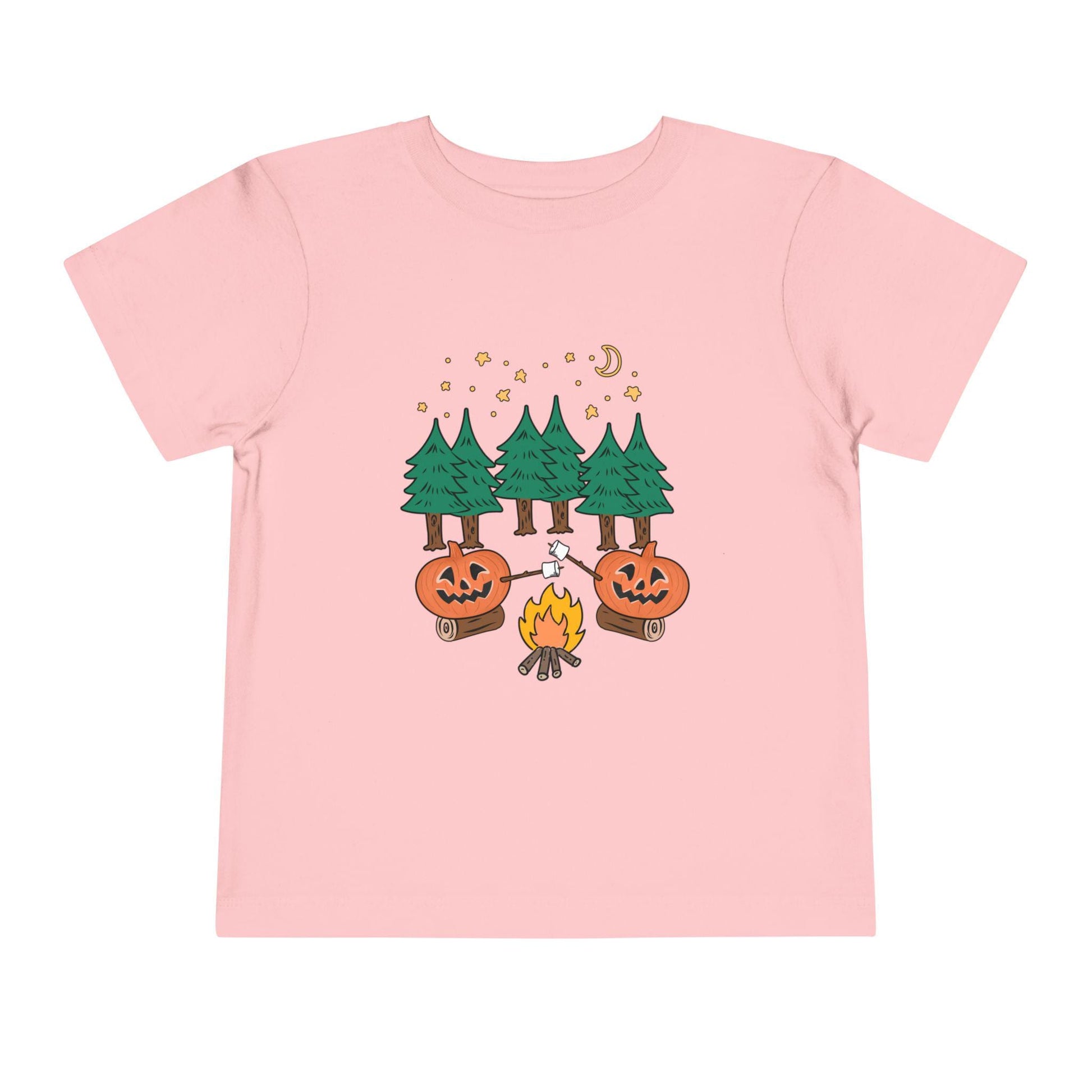 Autumn Adventure Toddler Tee | Cute Halloween Forest Design, Kids Halloween Shirt, Pumpkin Tee, Cozy Fall T-Shirt, Kid's Halloween Wear