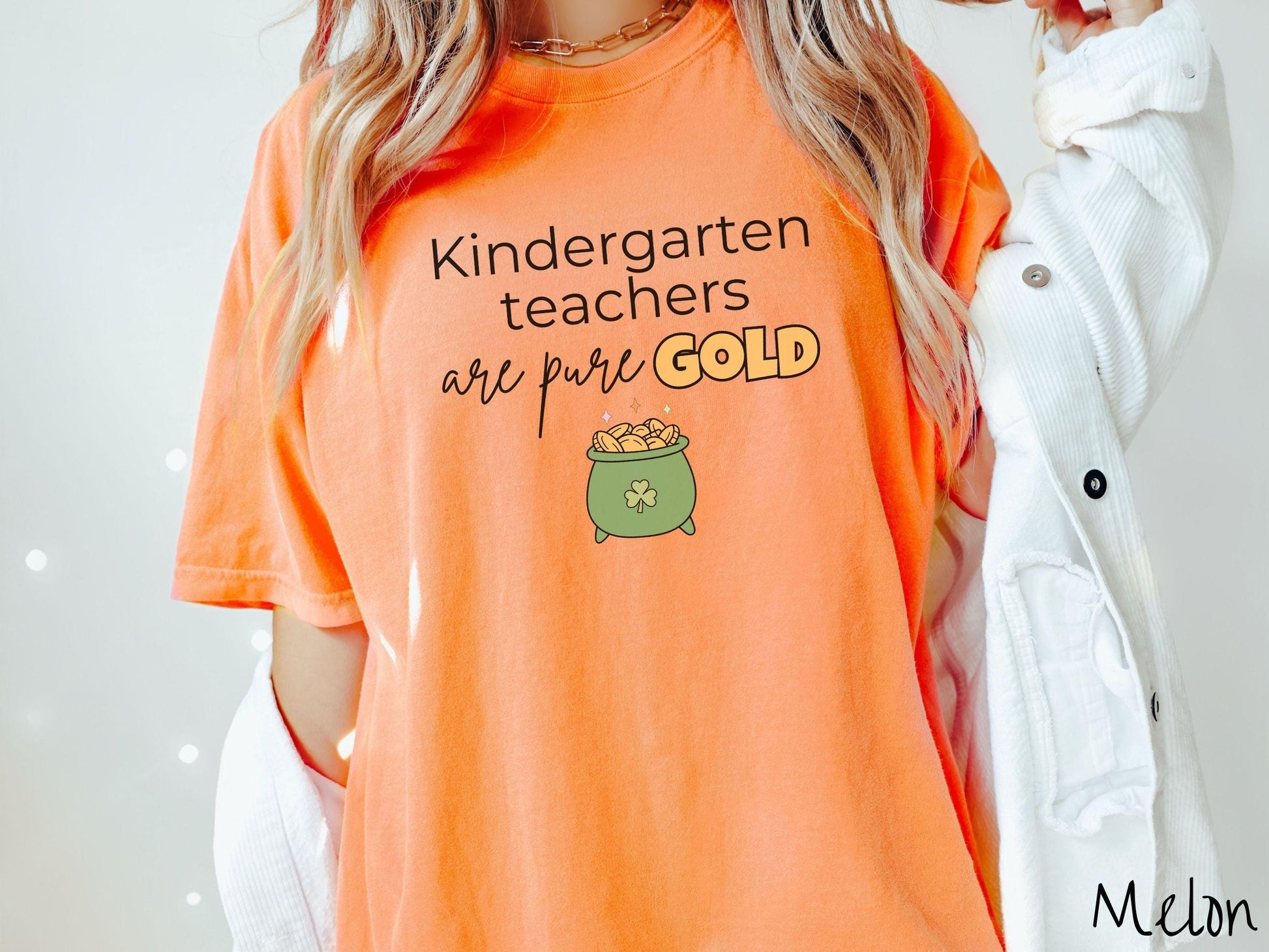 Custom St Patricks Day Teacher Shirt, Personalized Teacher Name Tee, Shamrock Classroom Shirt, Lucky Educator Gift
