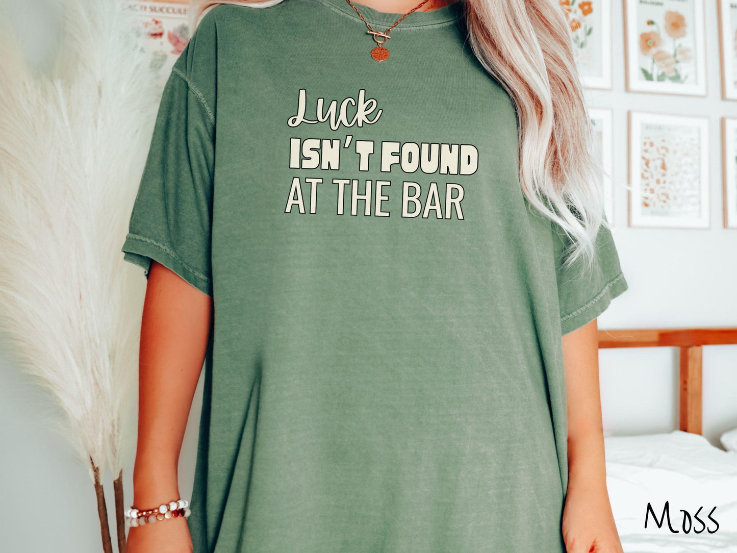 Sober St Patricks Day Shirt, Alcohol Free Irish Tee, Sober Pride Shamrock Shirt, Lucky Without Beer, Recovery Gift