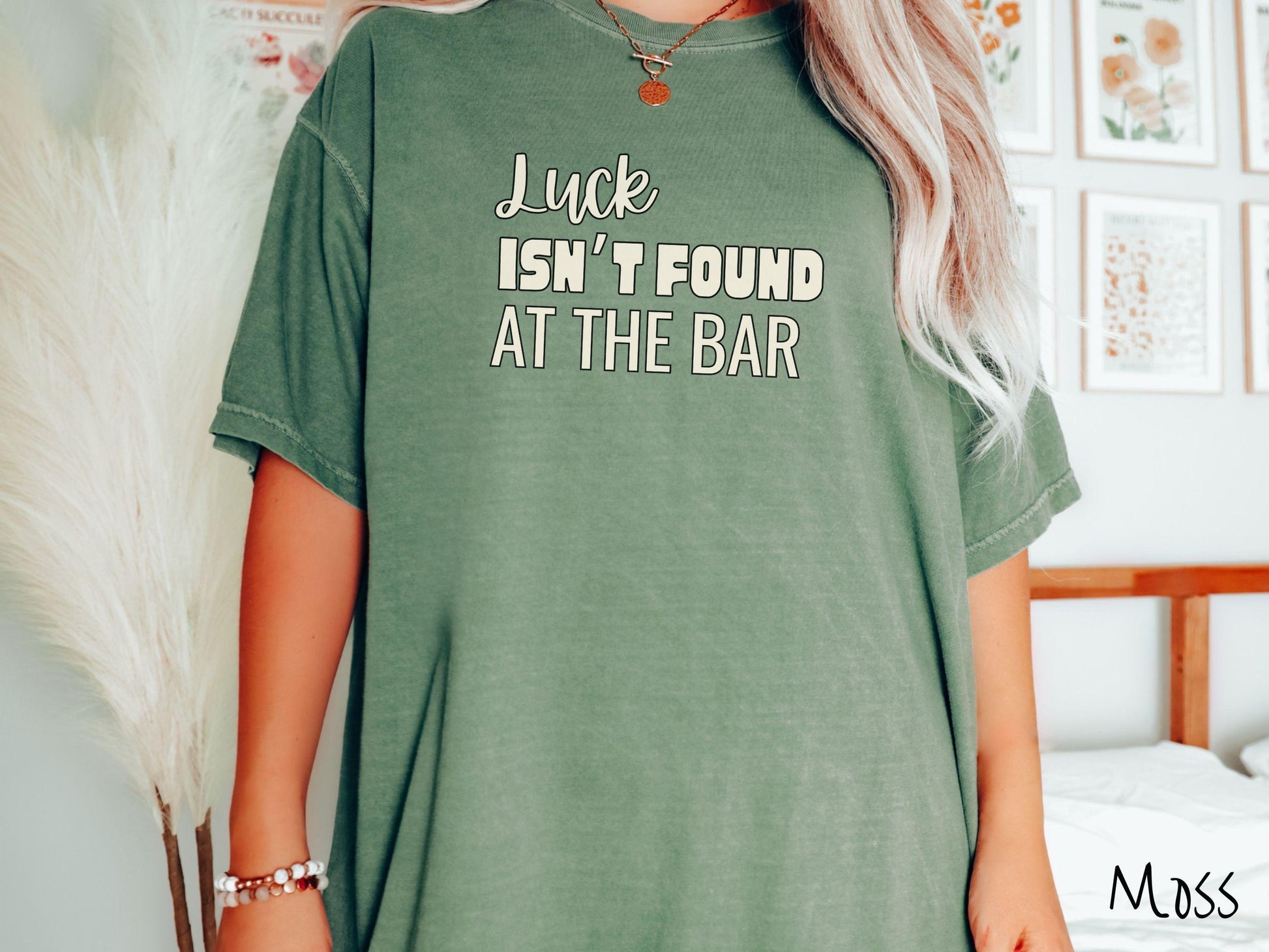 Sober St Patricks Day Shirt, Alcohol Free Irish Tee, Sober Pride Shamrock Shirt, Lucky Without Beer, Recovery Gift