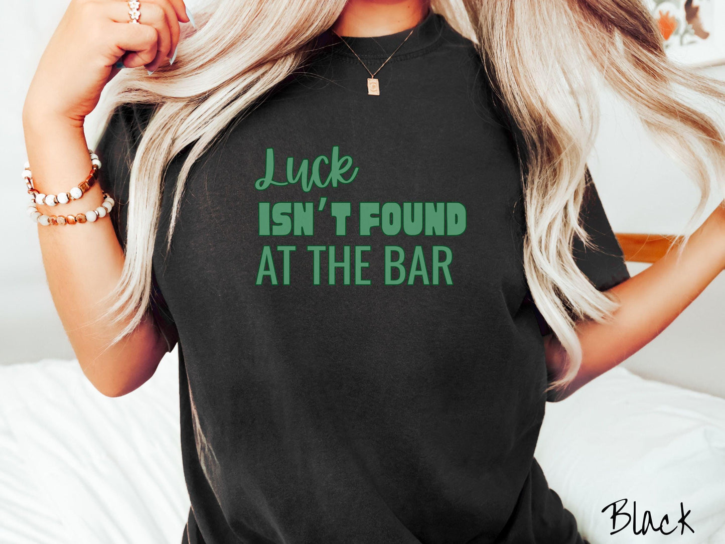 Sober St Patricks Day Shirt, Alcohol Free Irish Tee, Sober Pride Shamrock Shirt, Lucky Without Beer, Recovery Gift