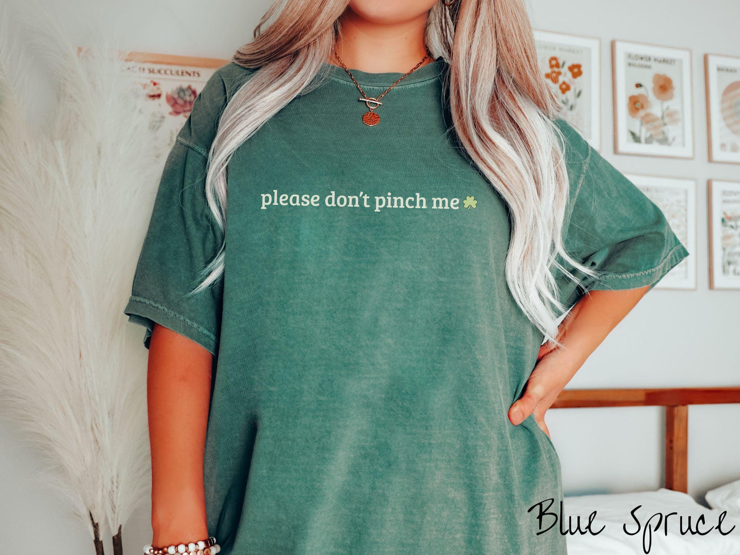 Dry Sarcastic St Patricks Day Shirt, Bare Minimum Green Shirt, Funny Shamrock Tee, I Was Told to Wear Green Shirt, Please Dont Pinch Me