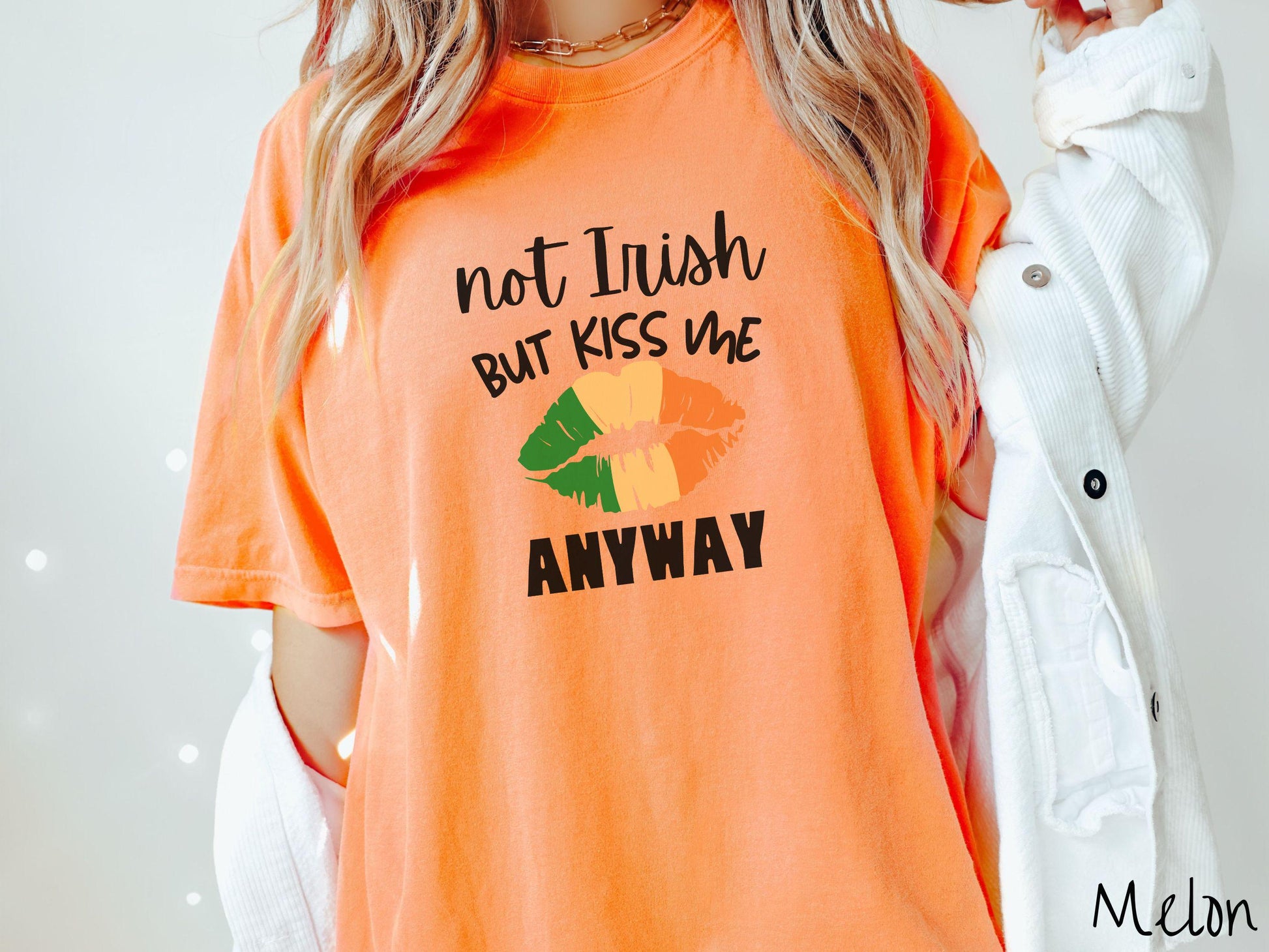 Kiss Me St Patricks Day Shirt, Funny Irish Shamrock Tee, Lucky Green Holiday Shirt, St Pattys Day Graphic Tee, Irish Kiss