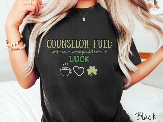 Guidance Counselor St Patricks Day Shirt, Lucky School Counselor Tee, Counselor Shamrock Shirt, Student Support Staff Coffee