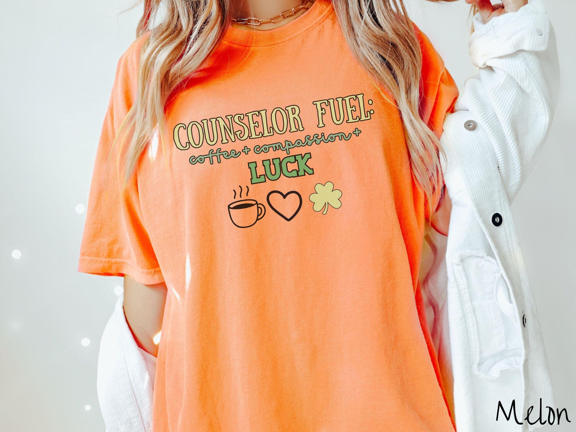 Guidance Counselor St Patricks Day Shirt, Lucky School Counselor Tee, Counselor Shamrock Shirt, Student Support Staff Coffee