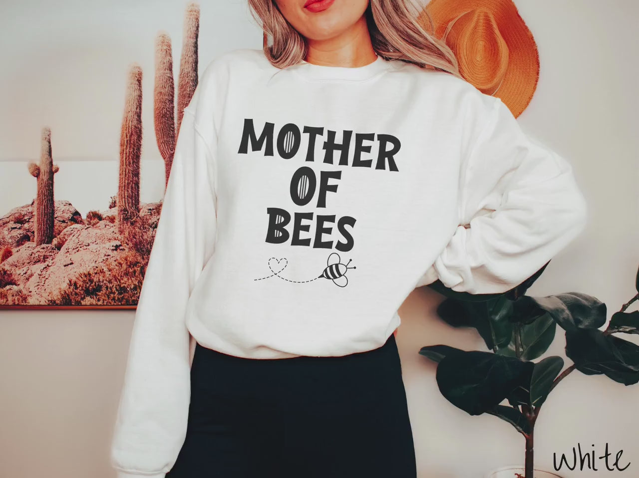 The Mother of Bees Sweatshirt, Gift this Beekeeping Sweater to Beekeeping Lovers!
